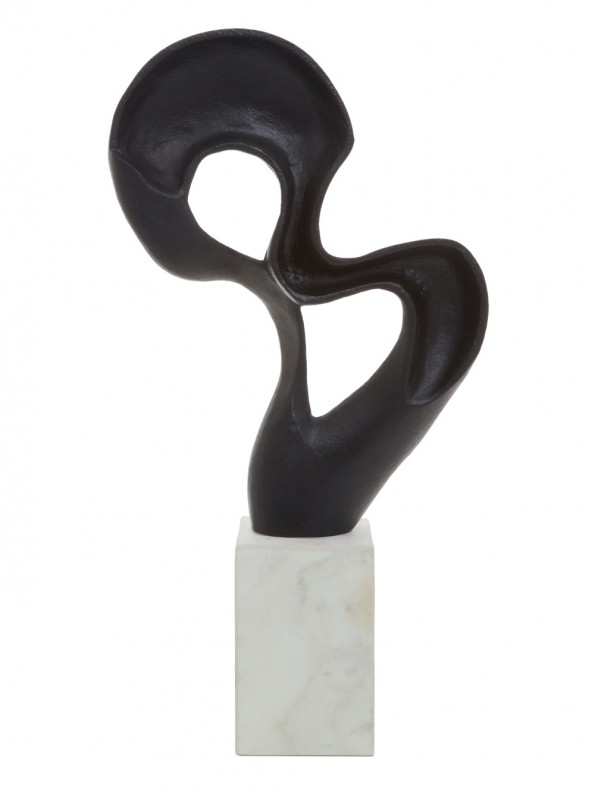 Mirano Black Knot Sculpture