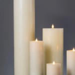 ivory was LED candle