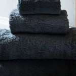 charcoal bath towel