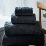 charcoal bath towel