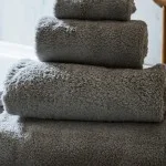taupe bath towel