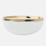 dauville gold cereal bowl