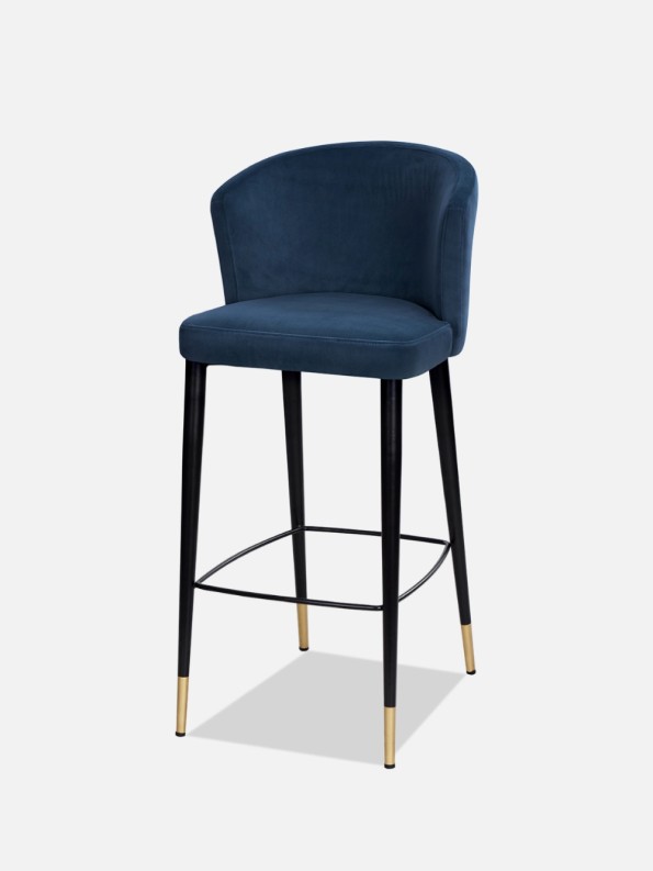 elica bar stool blue