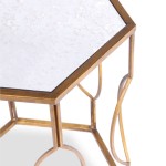 liang tao side table gold