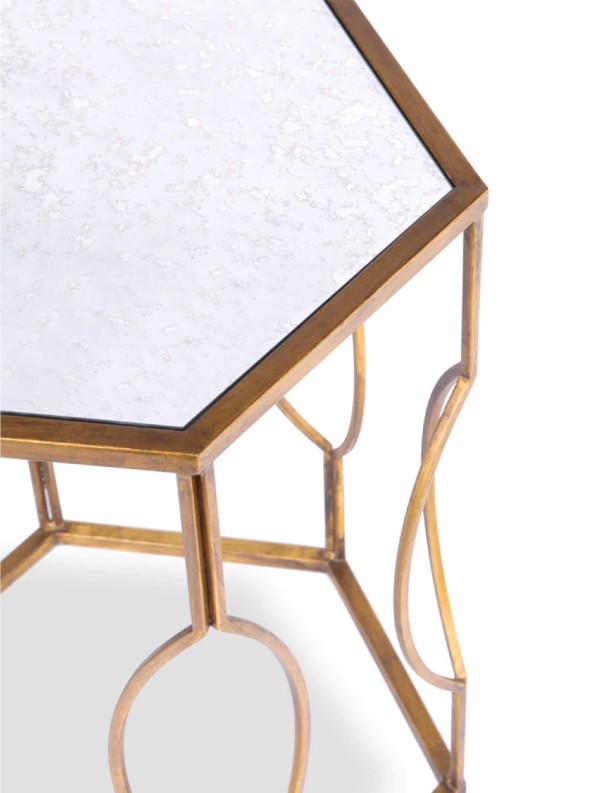 liang and Eimil tao side table antique gold