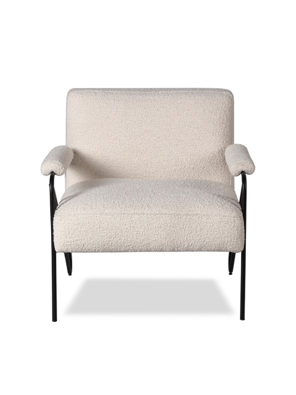 liang and emil Kemper Chair boucle sand